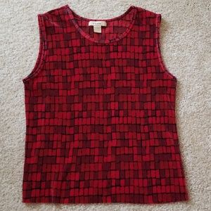 Vintage Plisse Micro pleated Top